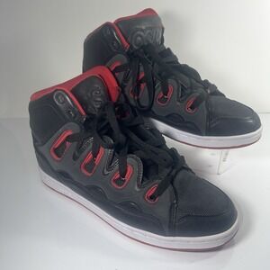 Osiris D3H Vintage Skateboard shoes‎ Red and Black Size Men's US 11